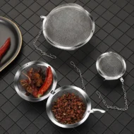 50pcs 304 Stainless Steel Seasoning Tea Ball Household Ball Hot Pot Brine Filtering Seasoning - Image 3