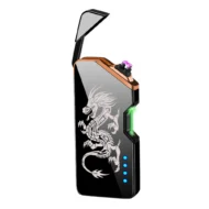 Infrared Induction Electric Lighter Novelty Windproof USB Rechargeable Cool Gadgets Technology Smart Smoking Accessories For Men - Image 2