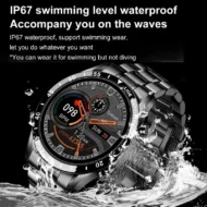 LIGE 2024 Smart Watch Men Full Circle Touch Screen Bluetooth Call Men Smartwatch Waterproof Sport Activity Fitness Watch Box - Image 4