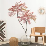 New Artificial Southern India Large Bamboo Leaf Tropical Rainforest Green Tree Garden Outdoor Living Room Bonsai Home Decoration - Image 2