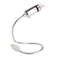 Rechargeable Usb Mini Fan With Time Temperature Display And Led Light Cool Gadget Holiday Gifts Gadgets Electronic Computer Part - Image 3