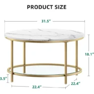 Side Table Living Room Comfort Innerspring Mattress Hidden Storage Wood Coffee Table Lift Top Fun Furniture Tables Modern Small - Image 5