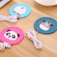 USB Warmer Gadget Cartoon Silicone thin Cup-Pad Coffee Tea Drink usb Heater Tray Mug Pad nice Gift - Image 5